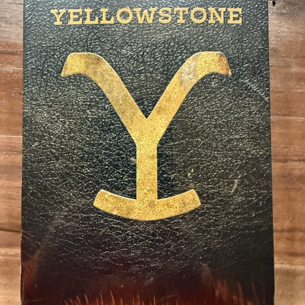 Yellowstone Black and Gold Poster